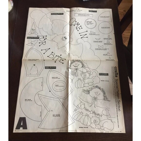 Vintage 50s 60s 70s 80s Large Lot Iron On Applique Embroidery Sewing Patterns - Picture 13 of 13